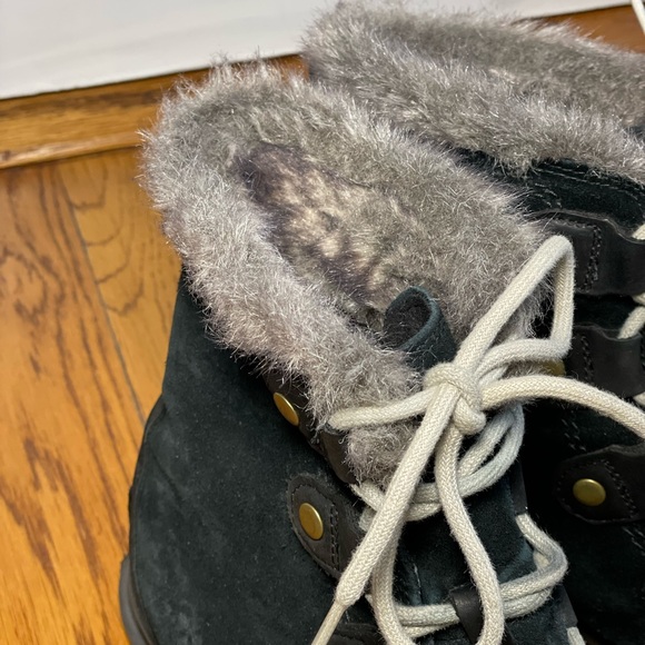 Sorel Black Explorer Joan Size 8 EUC - Picture 3 of 8